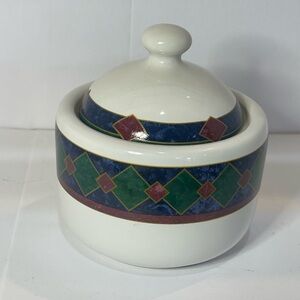 Pfaltzgraff Amalfi Classic Ceramic Piece Sugar Bowl